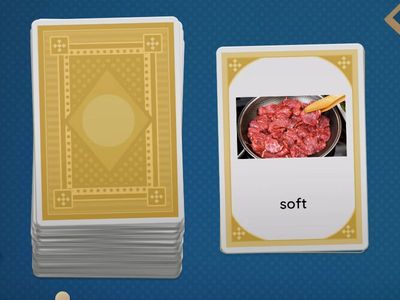 S.1 U.3 Adjectives describing food (without sound)