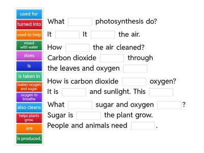 Grammar Goals 5 U6 ex1p42 The wonder of plants