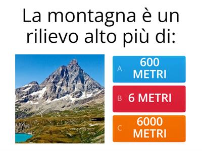 La montagna