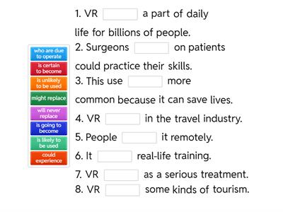 VR, future probability