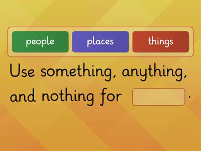 Something, anything, nothing