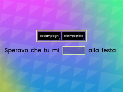 Modo congiuntivo: scegli il verbo giusto per esprimere un dubbio, una possibilità, una speranza