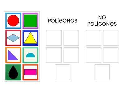 POLÍGONOS Y NO POLÍGONOS
