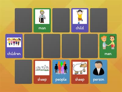 Irregular plural nouns