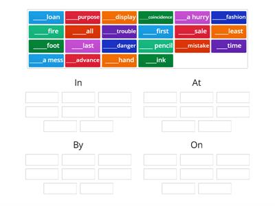 Wider World 4, 8.7 - Phrases with Prepositions