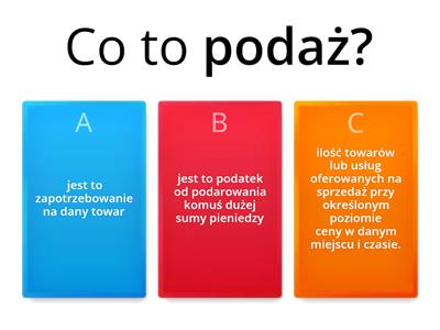 Popyt, podaż i cena 2