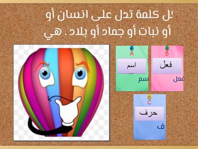 أقسام الكلام إعداد : أ.ثروت ماضي أبو معيلق