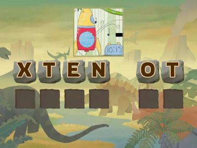  MY BEDROOM VOCABULARY ANAGRAM