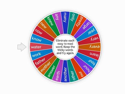 Just Words Unit 8-10 HFWs