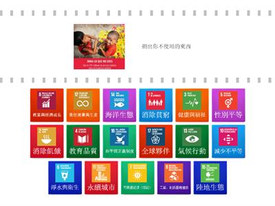  (SDGs)例子配對｜進階