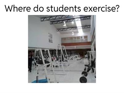 Extra: University Places Vocabulary Quiz