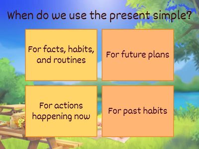 Present Simple Vs Present Continuous