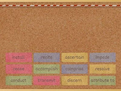 Insight Adv Unit 4 verbs