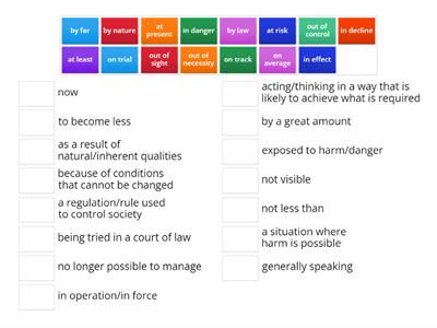 Prepositional Phrases Speakout C1 Adv U6