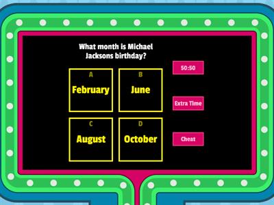 Michael Jackson Quiz!