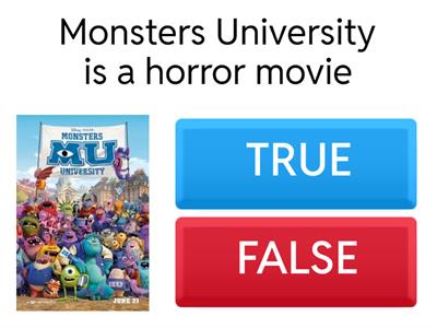 MONSTERS UNIVERSITY