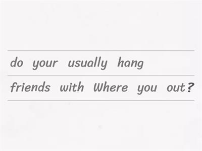 Phrasal Verbs: relashionships