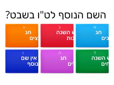 משחק ט"ו בשבט חגית רוט