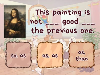 Comparative and Superlative structures