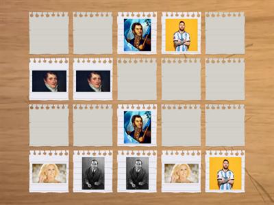 memotest Argentina 9 de Julio