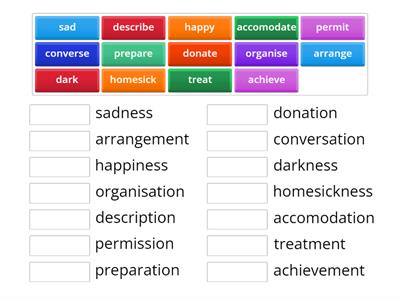 Solutions Elementary 8E Noun suffixes