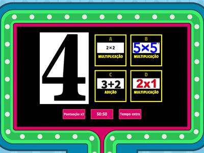  JOGO DA MULTIPLICAÇÃO   TESTE DE NÍVEL - PROF CINTIA SRM ÁUREA LOPES