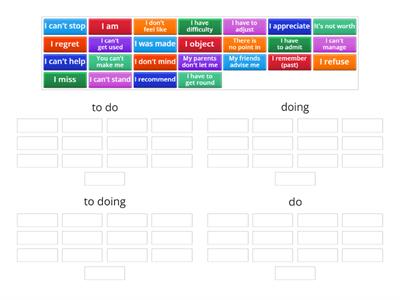 Ready for Advanced Unit 4 Gerund and infinitive