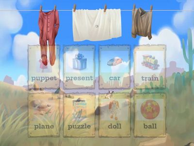 Toys Vocabulary 5🚂🎁