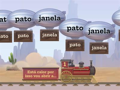 Leitura de palavras com estrutura CVCV