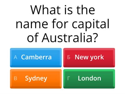 geographic quiz