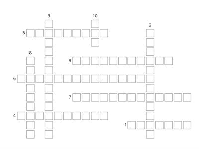 Crosswords - climate change