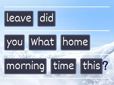 Past Simple / Present Perfect santences