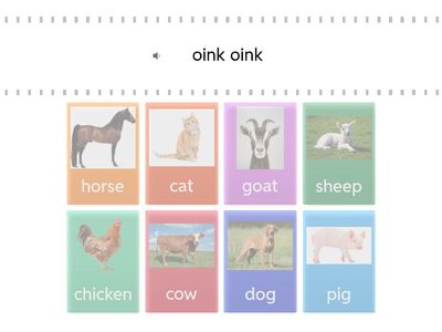 Animals Sounds (Onomatopoeia)