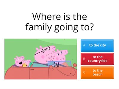 Peppa pig quiz - nature trail