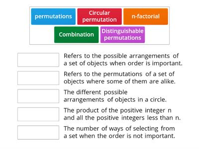 Permutation  and Combination of Objects