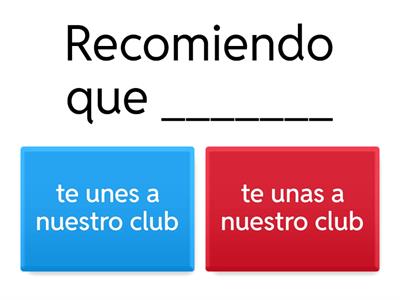 Subjunctive