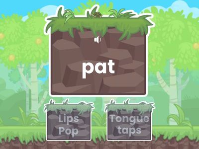 Lips Pop or Tongue Tap?  Boppers, Poppers,  Dappers and Tappers