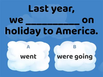 Past Simple/Past Continuous