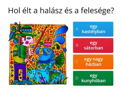 Az öreg halász és a nagyravágyó felesége 