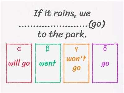 First Conditional-A2 Adults
