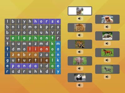 U4 Animals (HWG5, Vocabulary 4)