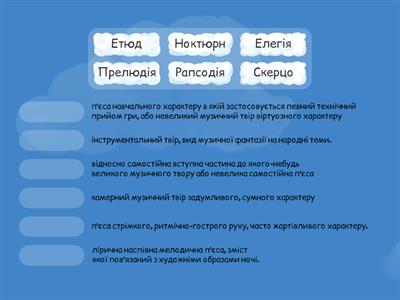 Жанри камерно-інструментальної музики