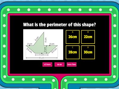 Area, Perimeter, Surface Area