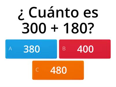 calculos mentales