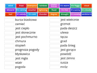 Memory Master 6 - WEATHER