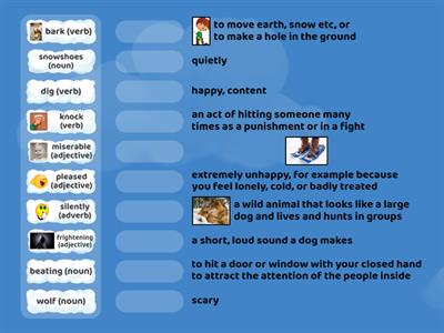 Call of the Wild Chapter 2 Vocabulary