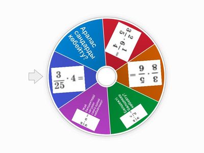Жай бөлшектерді және аралас сандарды көбейту 
