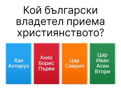 Обобщение по Човекът и обществото 4 клас