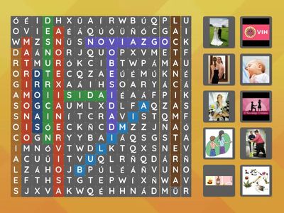 Sopa de letras 6° grado