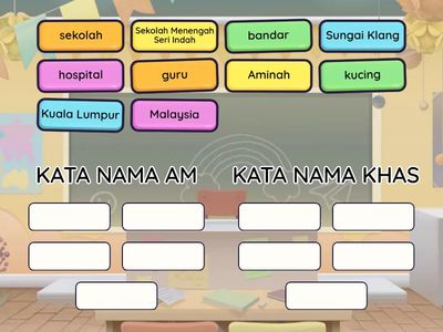 PENGELASAN KATA NAMA AM DAN KATA NAMA KHAS